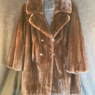 Lot 193. Vintage Mink Coat