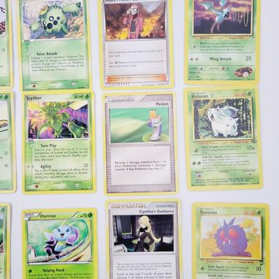 POKÃ‰MON - MULTI YRS - GRASS BUNDLE & NO HOLIGRAPHIC CARDS #61