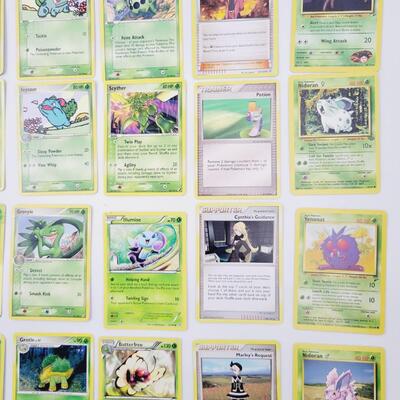 POKÃ‰MON - MULTI YRS - GRASS BUNDLE & NO HOLIGRAPHIC CARDS #61