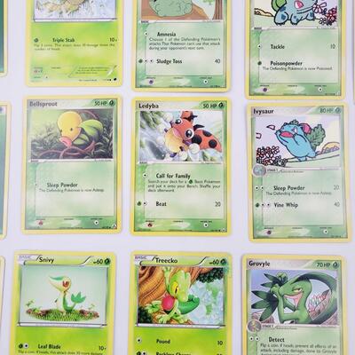 POKÃ‰MON - MULTI YRS - GRASS BUNDLE & NO HOLIGRAPHIC CARDS #61