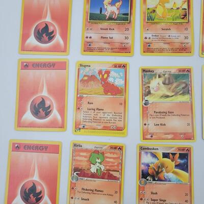 POKÃ‰MON - MULTI YRS - FIRE BUNDLE & 1 HOLIGRAPHIC CARD #62