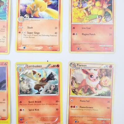 POKÃ‰MON - MULTI YRS - FIRE BUNDLE & NO HOLIGRAPHIC CARDS #63