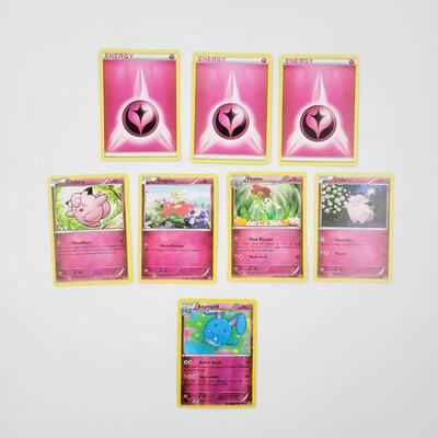 POKÃ‰MON - MULTI YRS - FAIRY ENERGY BUNDLE & 1 HOLIGRAPHIC CARD #64