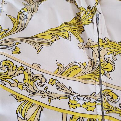 Vintage 1960's / 1970's dress: Emilio Pucci for Saks 5th Avenue. 100% silk, made in Italy