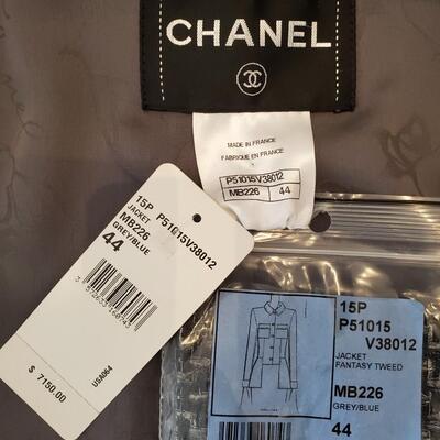 Chanel Gray Tweed Blazer New/Old stock with tags - never worn