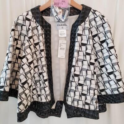 Chanel 2015 Resort Cruise Collection Geometric Pattern Jacket