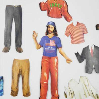 JESUS DRESSES UP MAGNET SET