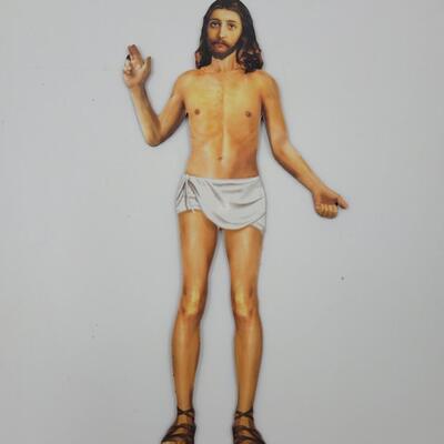 JESUS DRESSES UP MAGNET SET