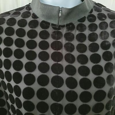 Emporio Armani Flowy Black Polka Dot Dress - New with tags - never worn