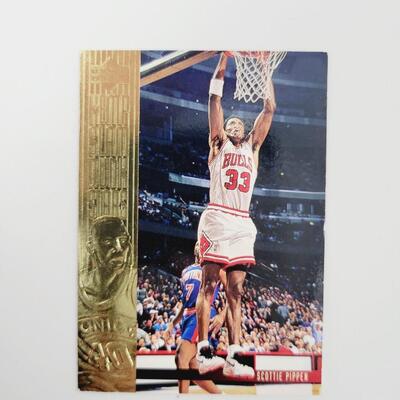 SCOTTIE PIPPIN BASKET BALL CARDS 5pc