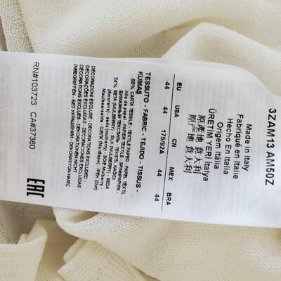 Giorgio Armani Ecru tunic sweater top