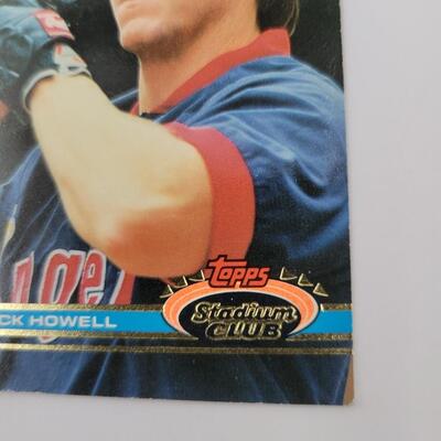 TOPPS STADIUM CLUB BASEBALL CARDS 9PC