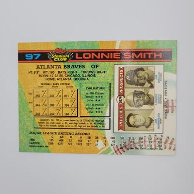 TOPPS STADIUM CLUB BASEBALL CARDS 9PC