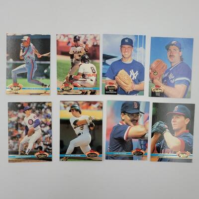 TOPPS STADIUM CLUB BASEBALL CARDS 9PC