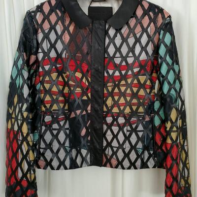 Giorgio Armani 2018 spring runway Lamb Leather Jacket - new with tags, never worn