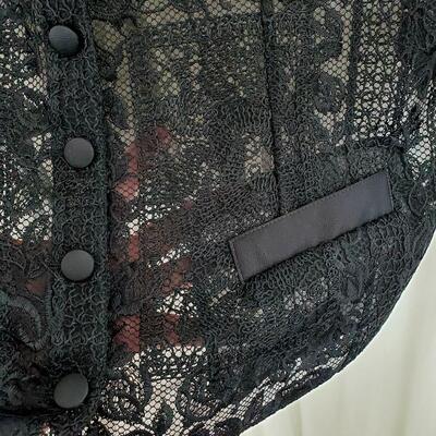 Dolce & Gabbana black lace vest. New with tags, never worn