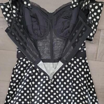 Dolce & Gabanna Polka Dot Dress, 2017 Season. New with tags