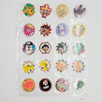 VINTAGE POGS - SET #2 - 20 PC