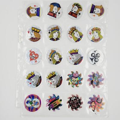 VINTAGE POGS - 20 PC - SET #4