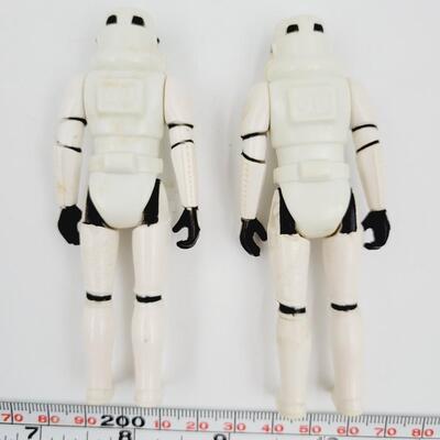 1977 ORIGINAL STAR WARS STORM TROOPERS 2 PC