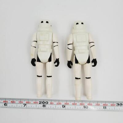 1977 ORIGINAL STAR WARS STORM TROOPERS 2 PC