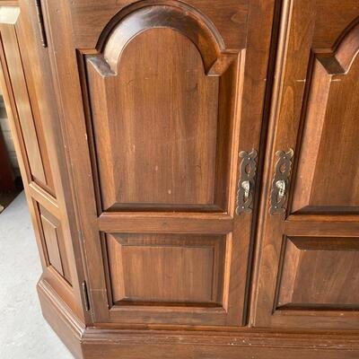 Lot 196  Petite Console Cabinet