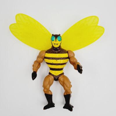 ORIGINAL MOTU BUZZ OFF ACTION FIGURE
