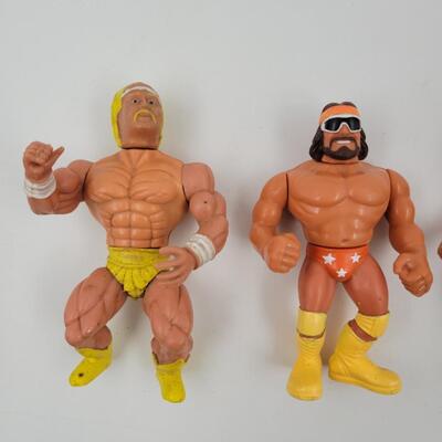 HULK HOGAN & RANDY SAVAGE TOY BUNDLE