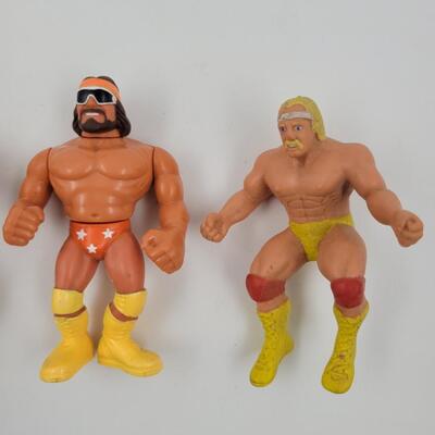 HULK HOGAN & RANDY SAVAGE TOY BUNDLE