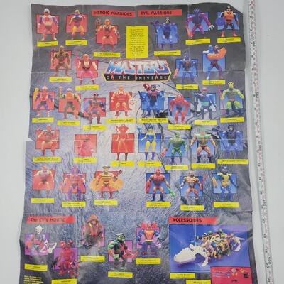 ORIGINAL MOTU WALL POSTER - DOUBLE SIDED