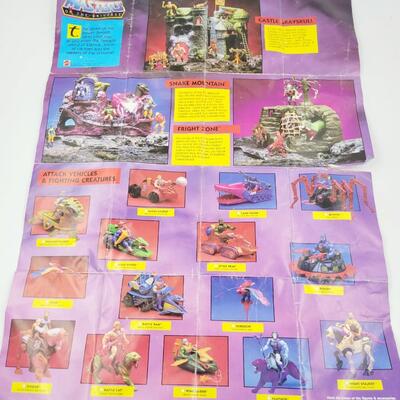 ORIGINAL MOTU WALL POSTER - DOUBLE SIDED
