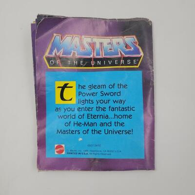 ORIGINAL MOTU WALL POSTER - DOUBLE SIDED