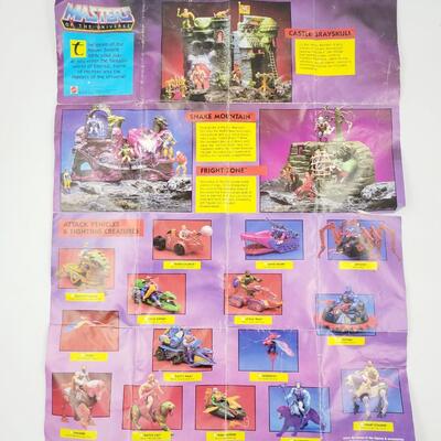 ORIGINAL MOTU WALL POSTER - DOUBLE SIDED