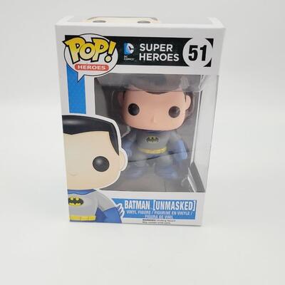 FUNKO POP  BATMAN UNMASKED