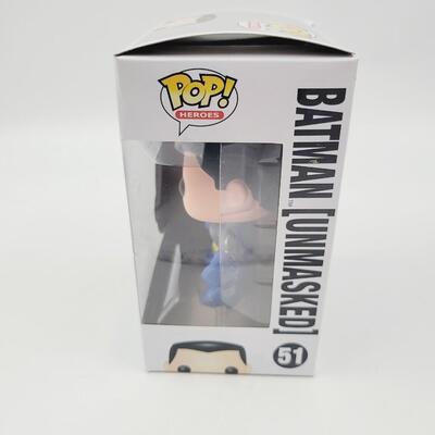 FUNKO POP  BATMAN UNMASKED
