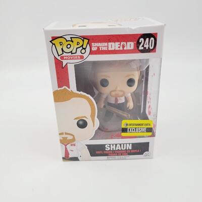 FUNKO POP  SHAUN OF THE DEAD - ENTERTAINMENT EARTH EXCLUSIVE