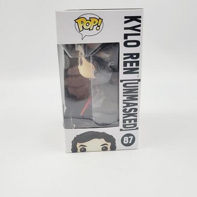 FUNKO POP KYLO-REN UNMASKED - WALMART EXCLUSIVE