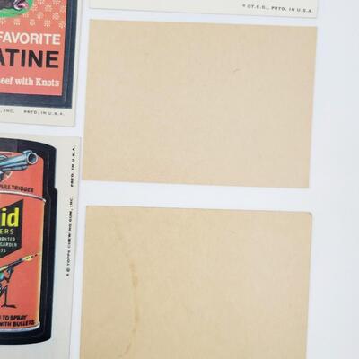 1970S WACKY PACK STICKERS SET #2