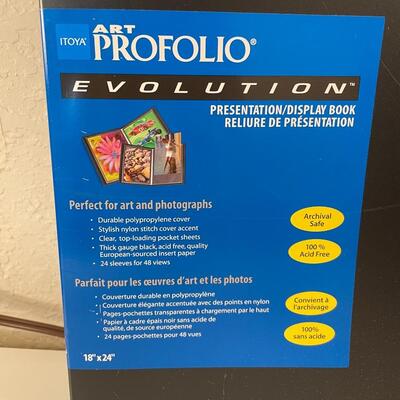 Lot 74  pair of new art portfolios