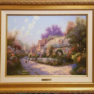 Thomas Kinkade painting