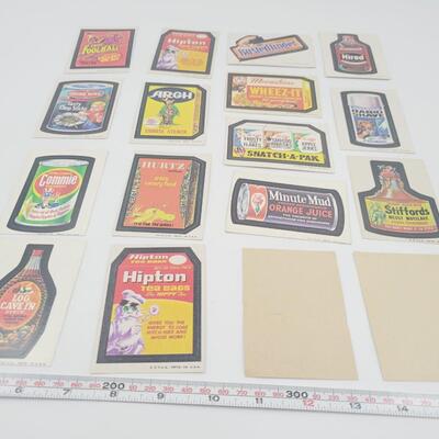 1970S WACKY PACK STICKERS SET #3