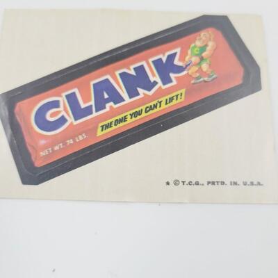 1970S WACKY PACK STICKERS SET #3