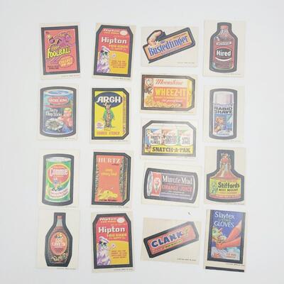 1970S WACKY PACK STICKERS SET #3