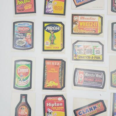 1970S WACKY PACK STICKERS SET #3