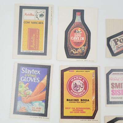 1970S WACKY PACK STICKER SET #4