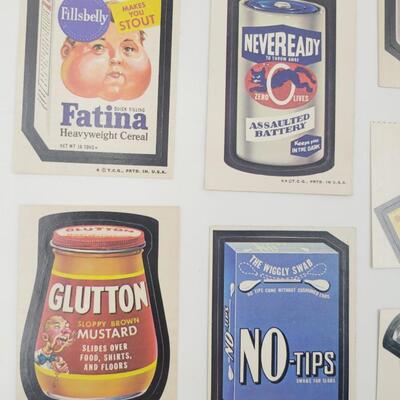 1970S WACKY PACK STICKER SET #4