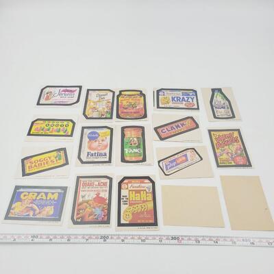 1970S WACKY PACK STICKER SET #5