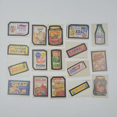 1970S WACKY PACK STICKER SET #5