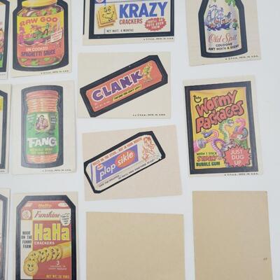 1970S WACKY PACK STICKER SET #5