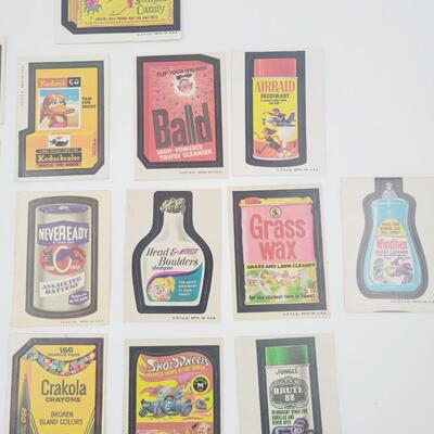 1970S WACKY PACK STICKER SET #6